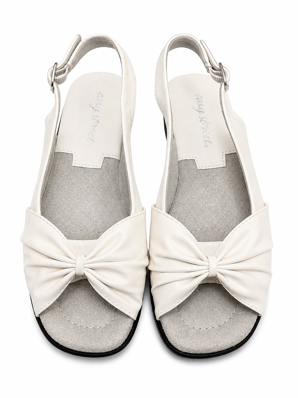 Easy Street Fantasia Dress Sandals – Women’s 6.5W – Slingback Comfort Heels